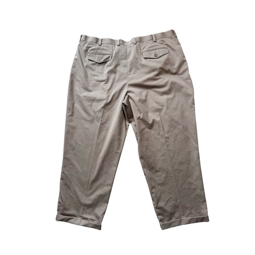L.L. Bean Men's Pants size 46, Tan Chinos; Comfort Waist; 100% cotton